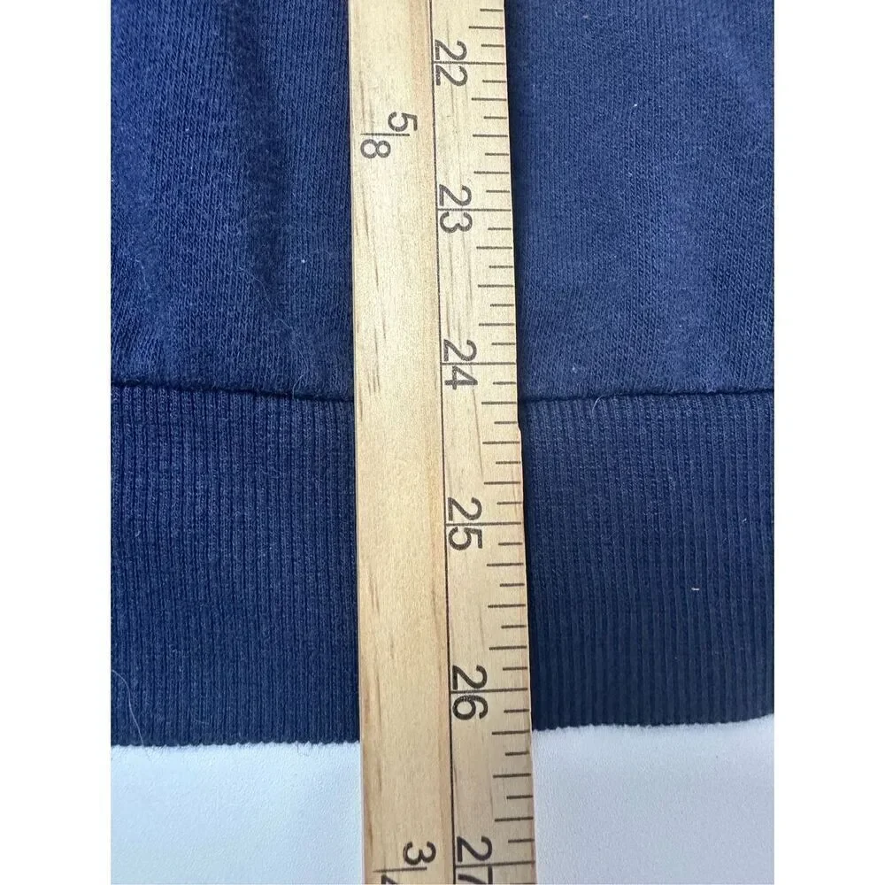 Torrid Bohemian Navy Blue Embroidered Floral Sweater Sweatshirt Size 1X - Picture 8 of 10